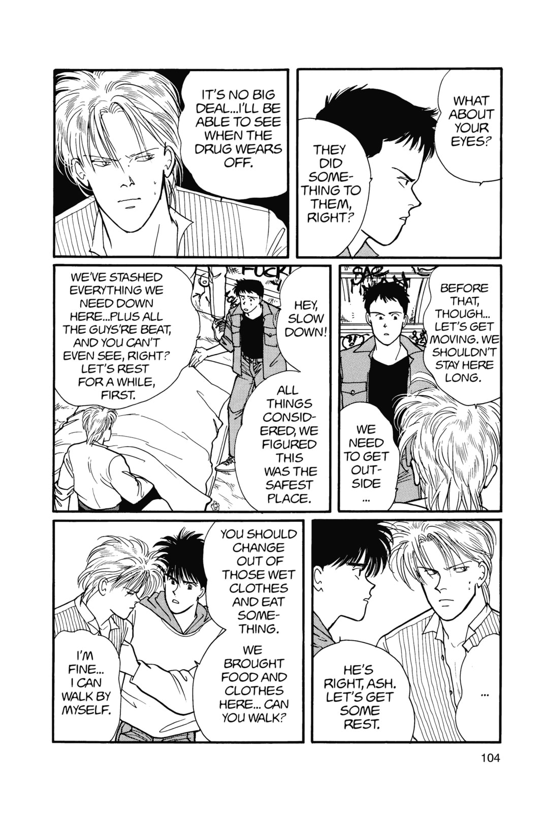 Banana Fish Chapter 14 image 100